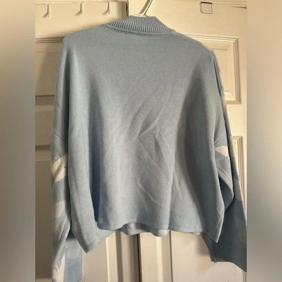 H&M Butterfly Cowl Neck Knit Sweater - Picture 4 of 4